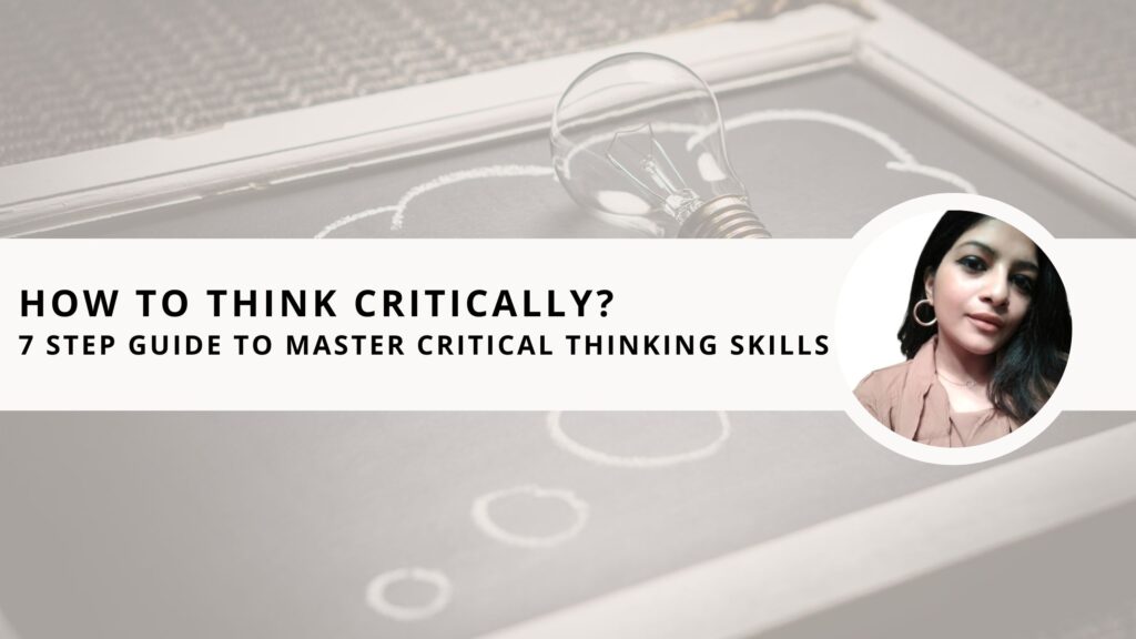 How To Think Critically Book