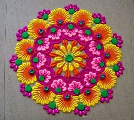 18 Last-Minute Rangoli Ideas for Diwali 2025 That You Can Try - Written ...