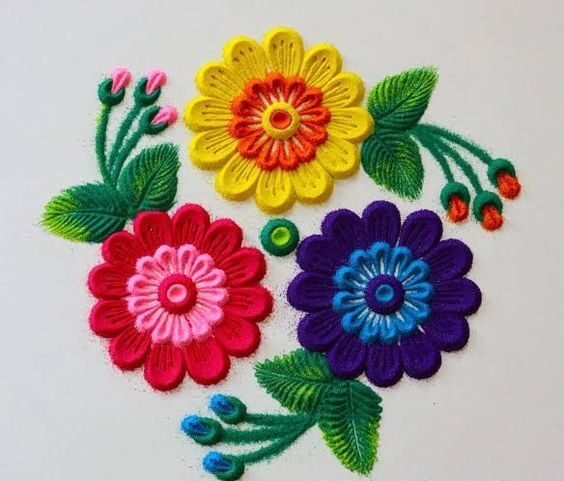 18 Last-Minute Rangoli Ideas for Diwali 2025 That You Can Try - Written ...