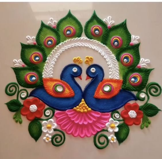18 Last-Minute Rangoli Ideas for Diwali 2025 That You Can Try - Written ...