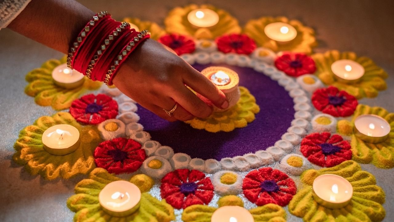 18 Last-Minute Rangoli Ideas for Diwali 2025 That You Can Try 